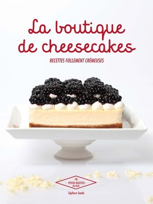 cover image of La boutique de Cheesecakes